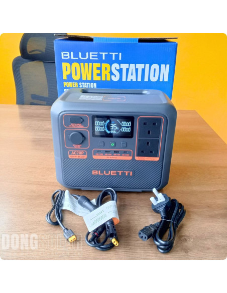 BLUETTI AC70P Portable Power Station | 1000W 864Wh