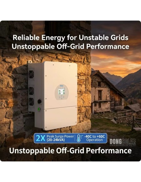 DEYE 10kW Hybrid Inverter SUN-10K-SG02 LP1-EU-AM3 | Single Phase