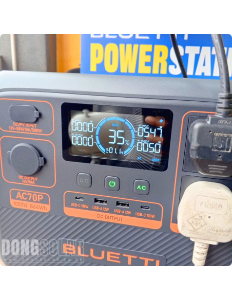 BLUETTI AC70P Portable Power Station | 1000W 864Wh