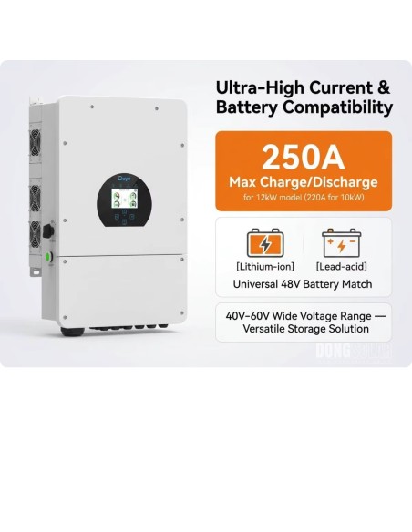 DEYE 10kW Hybrid Inverter SUN-10K-SG02 LP1-EU-AM3 | Single Phase