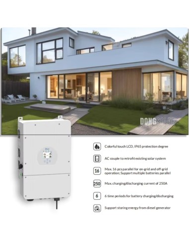 DEYE 10kW Hybrid Inverter SUN-10K-SG02 LP1-EU-AM3 | Single Phase