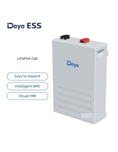 Deye SE-F5 5.12kWh 51.2V 100Ah LiFePO4 Battery | Dong Solar