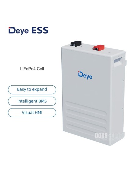 Deye SE-F5 5.12kWh 51.2V 100Ah LiFePO4 Battery | Dong Solar
