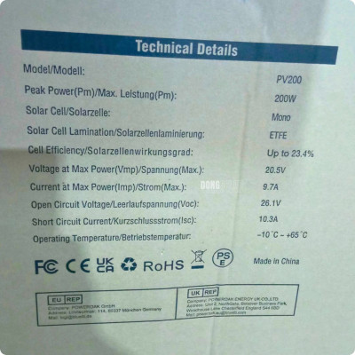 Bluetti PV200 200 W Portable Solar Panel – Kenya | Dong Solar