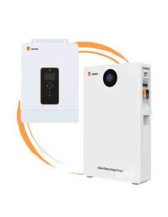 SRNE 10kW Hybrid Solar System Bundle | 10kW Single-Phase Inverter + 10.24kWh 51.2V LiFePO4 Battery