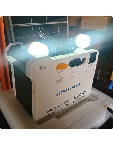 REOMAX portable Power Station | 500W 1000Wh