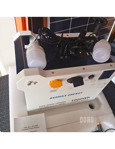 REOMAX portable Power Station | 500W 1000Wh