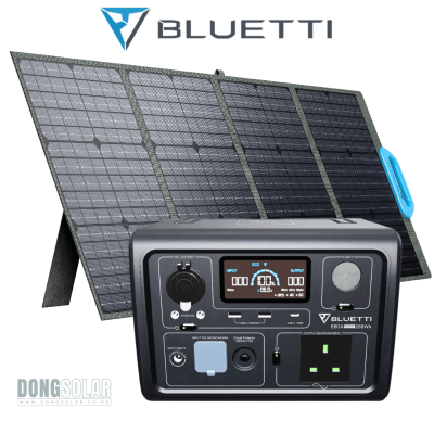 Bluetti EB3A Portable Power Station + PV200 Solar Panel