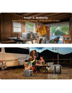 EcoFlow DELTA 3 Max Portable Power Station 2400W 2048Wh – LFP Battery 2