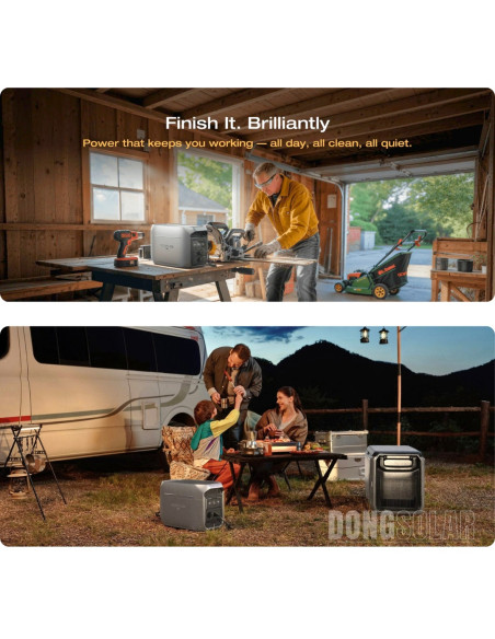 EcoFlow DELTA 3 Max Portable Power Station 2400W 2048Wh – LFP Battery