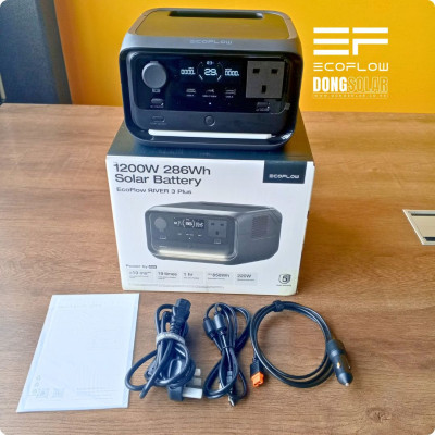EcoFlow RIVER 3 Plus Portable Power Station 286WH 600W
