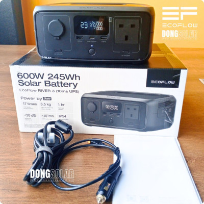 EcoFlow RIVER 3 Portable Power Station 245WH 300W