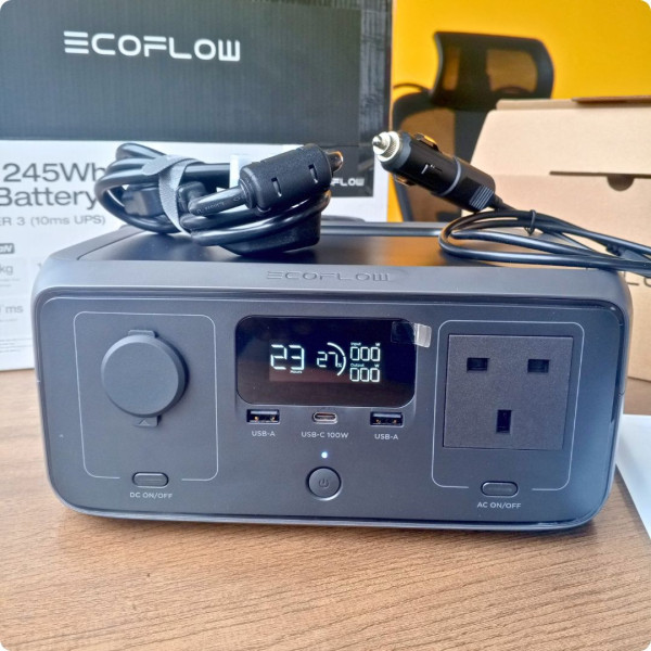 EcoFlow RIVER 3 Portable Power Station 245WH 300W