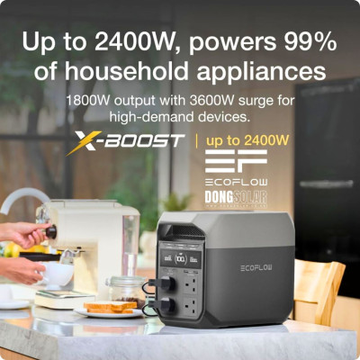 ECOFLOW DELTA 3 Portable Power Station 1800W 1024WH