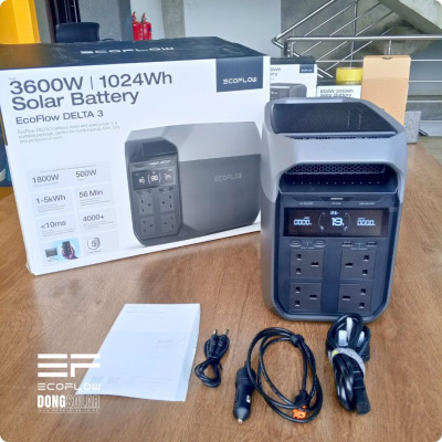 ECOFLOW DELTA 3 Portable Power Station 1800W 1024WH