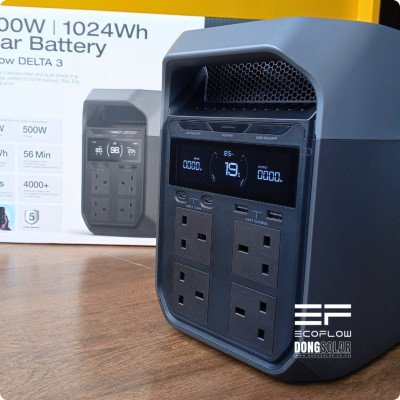 ECOFLOW DELTA 3 Portable Power Station 1800W 1024WH