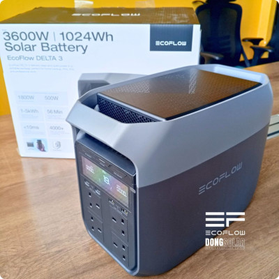 ECOFLOW DELTA 3 Portable Power Station 1800W 1024WH