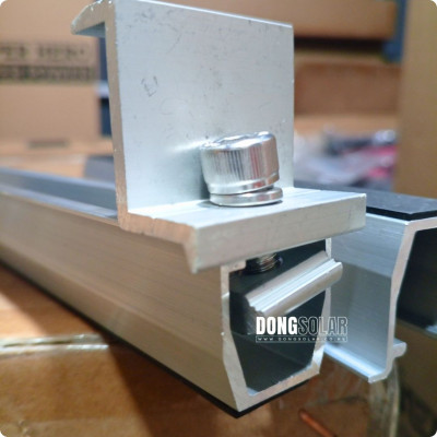 Aluminum Roof Mounting End Clamp