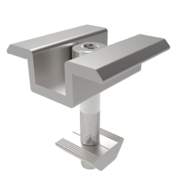 Aluminum Roof Mounting Mid Clamp