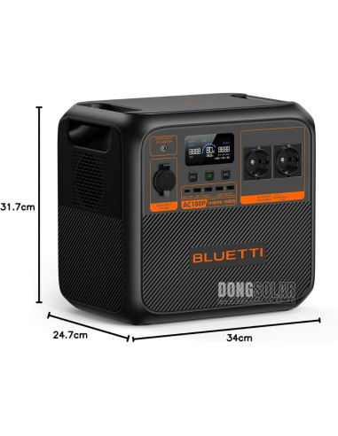 BLUETTI AC180P Portable Power Station | 1800W 1440Wh