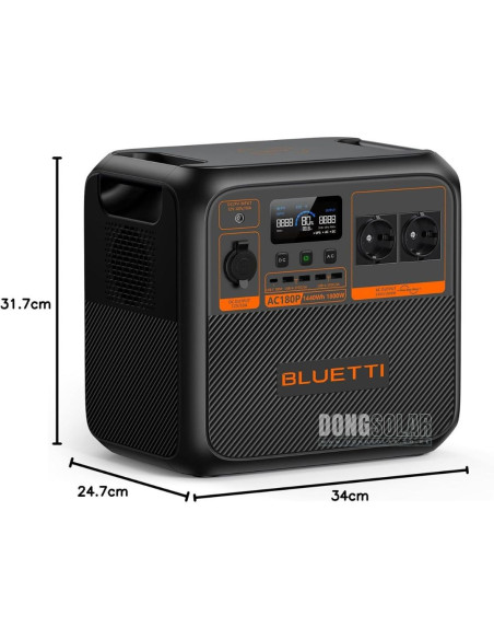 BLUETTI AC180P Portable Power Station | 1800W 1440Wh