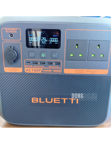 BLUETTI AC180P Portable Power Station | 1800W 1440Wh