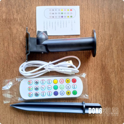 Solar RGBW S14 15m String Lights 15Bulb 15meters