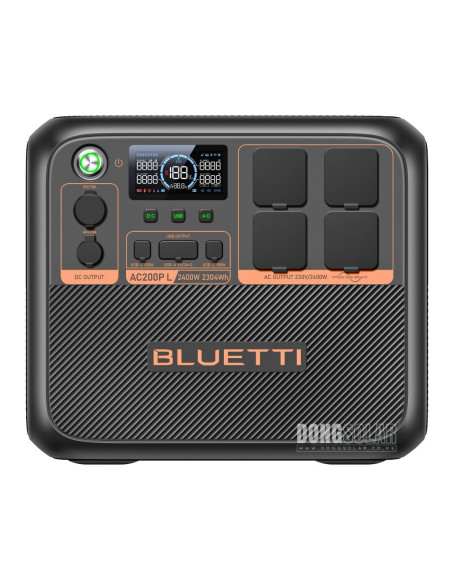BLUETTI AC200P L Portable Power Station 2400W 2304Wh – High-Capacity Solar Generator & Home Backup