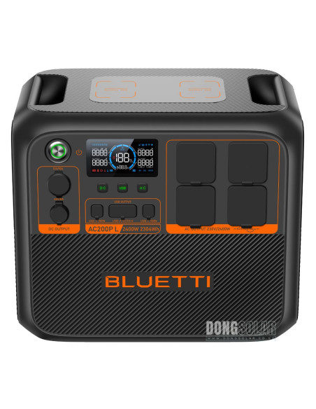 BLUETTI AC200P L Portable Power Station 2400W 2304Wh – High-Capacity Solar Generator & Home Backup
