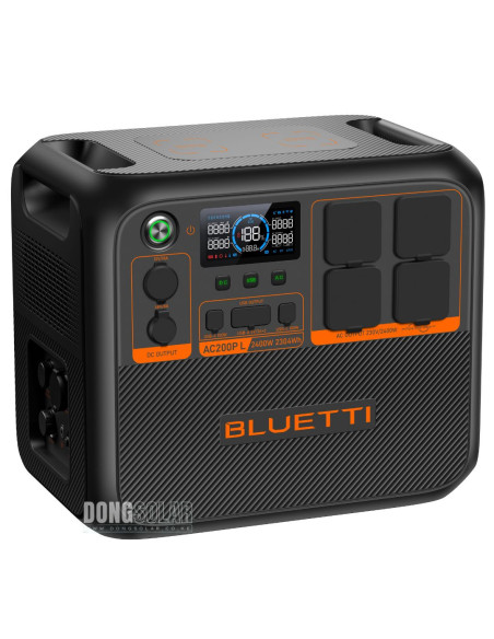 BLUETTI AC200P L Portable Power Station 2400W 2304Wh – High-Capacity Solar Generator & Home Backup