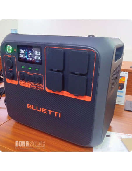BLUETTI AC200P L Portable Power Station 2400W 2304Wh – High-Capacity Solar Generator & Home Backup