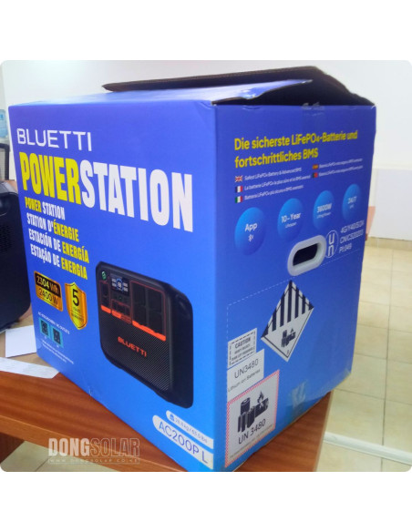 BLUETTI AC200P L Portable Power Station 2400W 2304Wh – High-Capacity Solar Generator & Home Backup