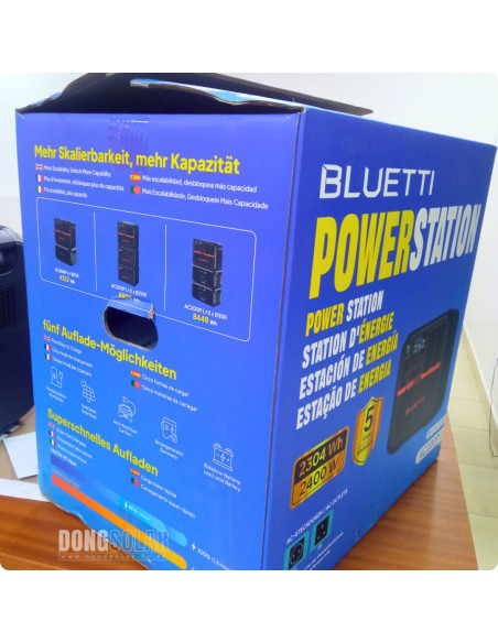 BLUETTI AC200P L Portable Power Station 2400W 2304Wh – High-Capacity Solar Generator & Home Backup