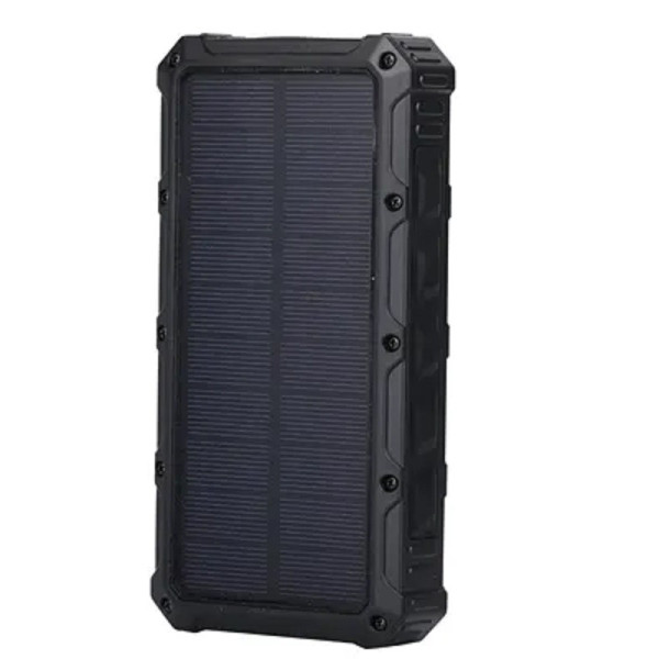 36000mAh Qi Solar Powerbank 18w BLACK
