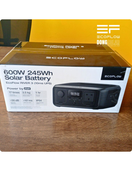 EcoFlow RIVER 3 Portable Power Station | 300W 245Wh