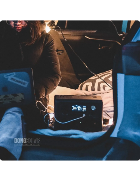 Bluetti EB3A Portable Power Station | 600W Output (1200W Surge) | 268Wh LiFePO4 Battery | 24/7 UPS & App Control