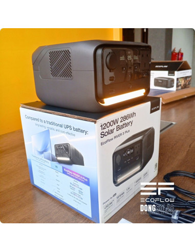 EcoFlow RIVER 3 Plus Portable Power Station | 600W 268Wh