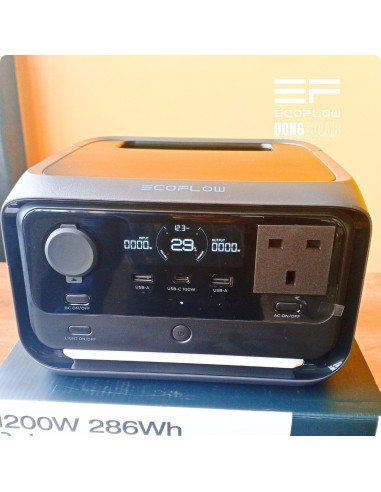 EcoFlow RIVER 3 Plus Portable Power Station | 600W 268Wh