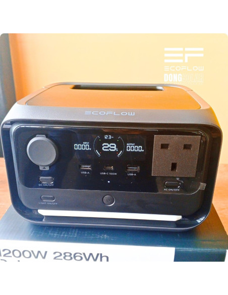 EcoFlow RIVER 3 Plus Portable Power Station | 600W 268Wh