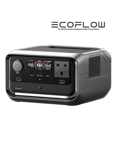 EcoFlow RIVER 3 Plus Portable Power Station | 600W 268Wh