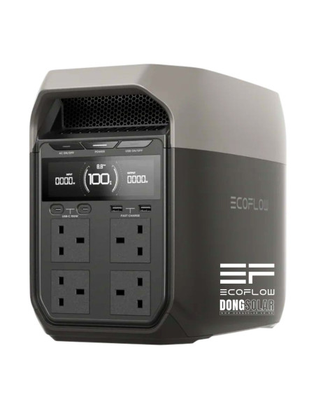 ECOFLOW DELTA 3 Portable Power Station | 1800W 1024Wh