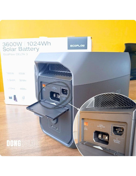 ECOFLOW DELTA 3 Portable Power Station | 1800W 1024Wh