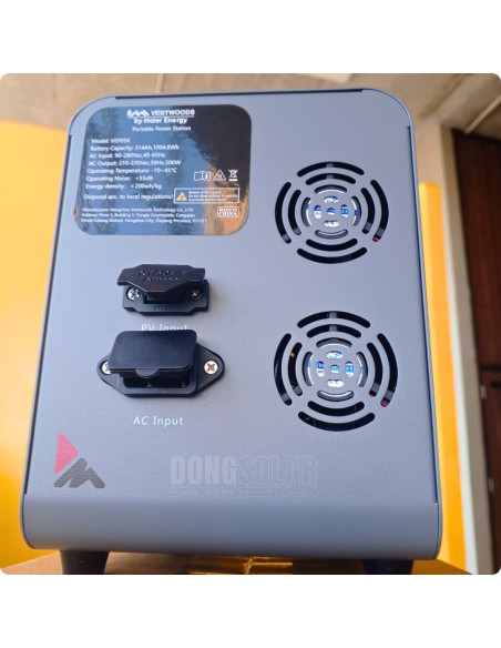 VESTWOODS portable Power Station | 500W 1000Wh