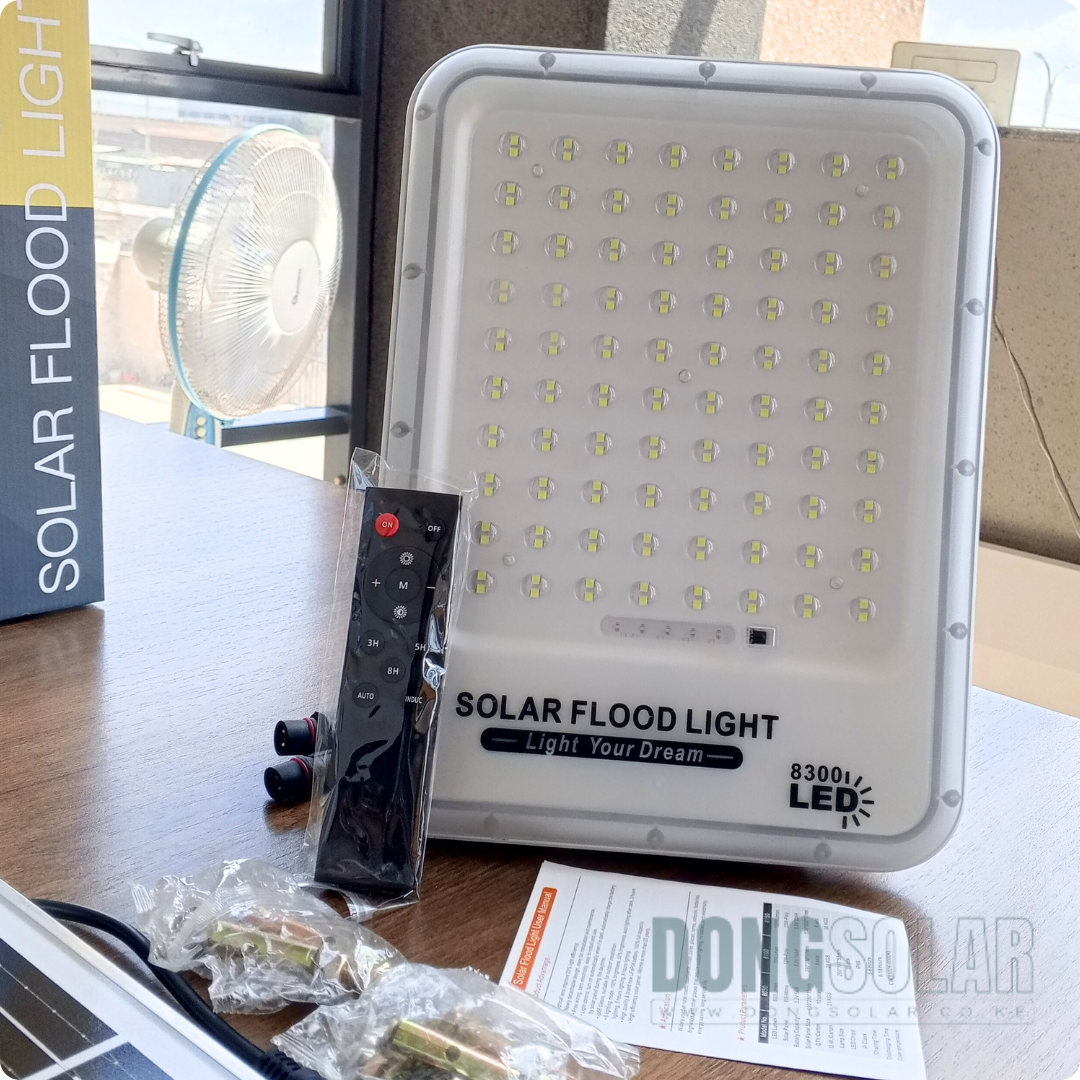 300W Solar Flood Light Warm White