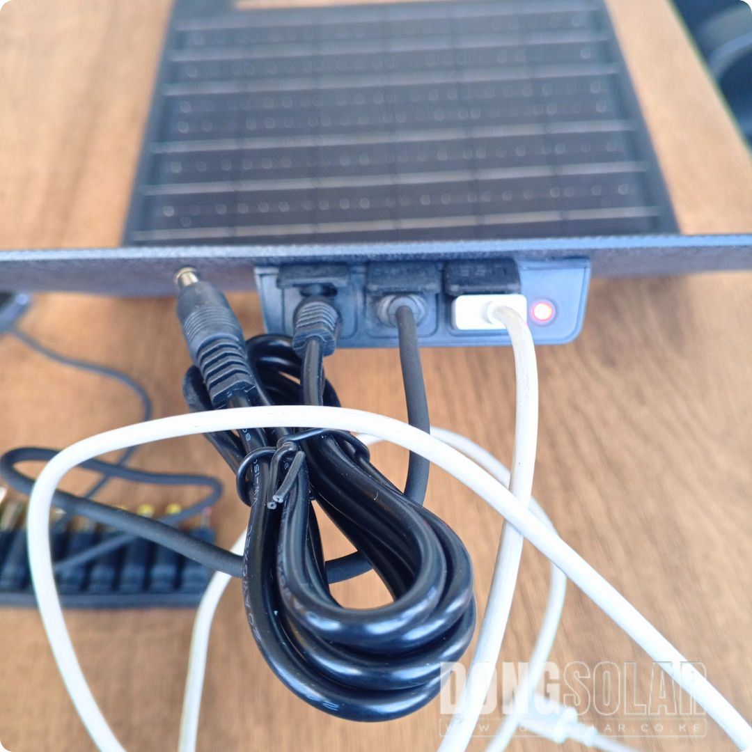 30W 12V Foldable Mono Solar Panel Portable USB Battery Charger ETFE