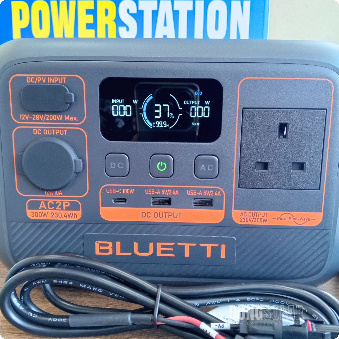 Bluetti 300W Powerstation AC2P 230.4Wh (Surge 600W)