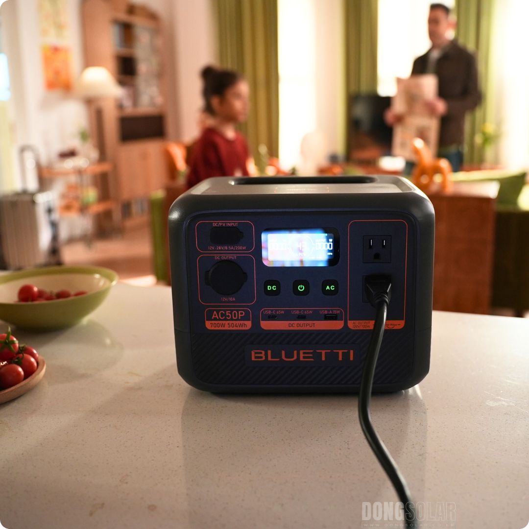 Bluetti 700W Powerstation AC50P 504Wh (Surge 1200W)