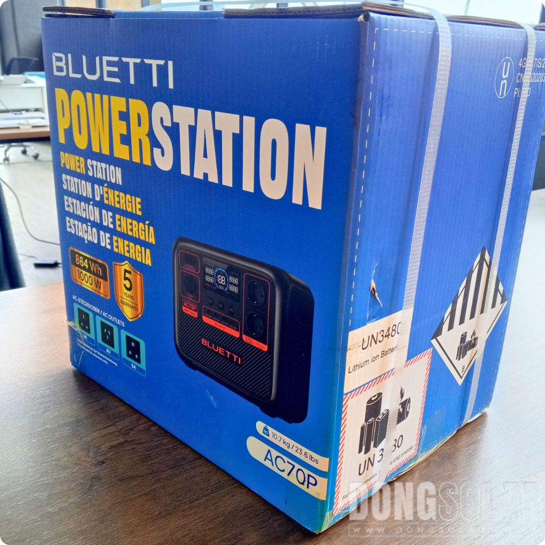 BLUETTI AC70P Portable Power Station | 1000W 864Wh