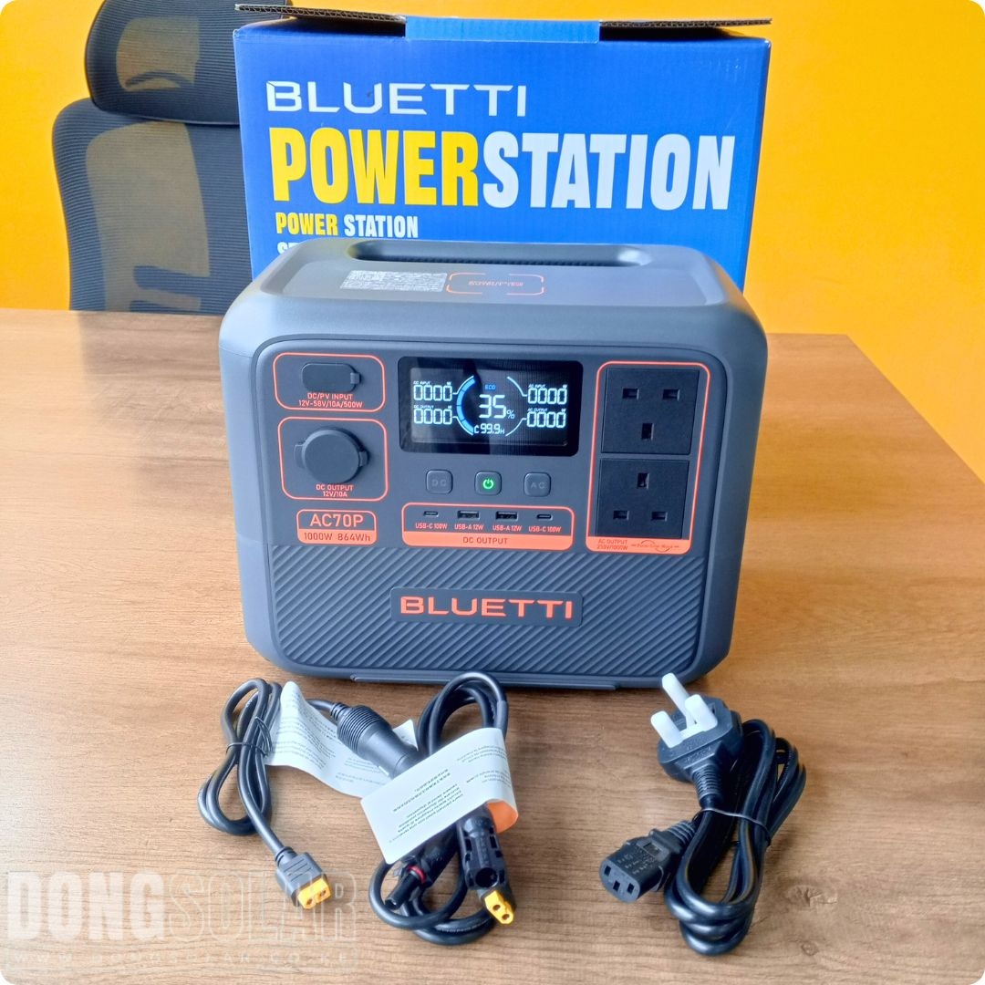 BLUETTI AC70P Portable Power Station | 1000W 864Wh