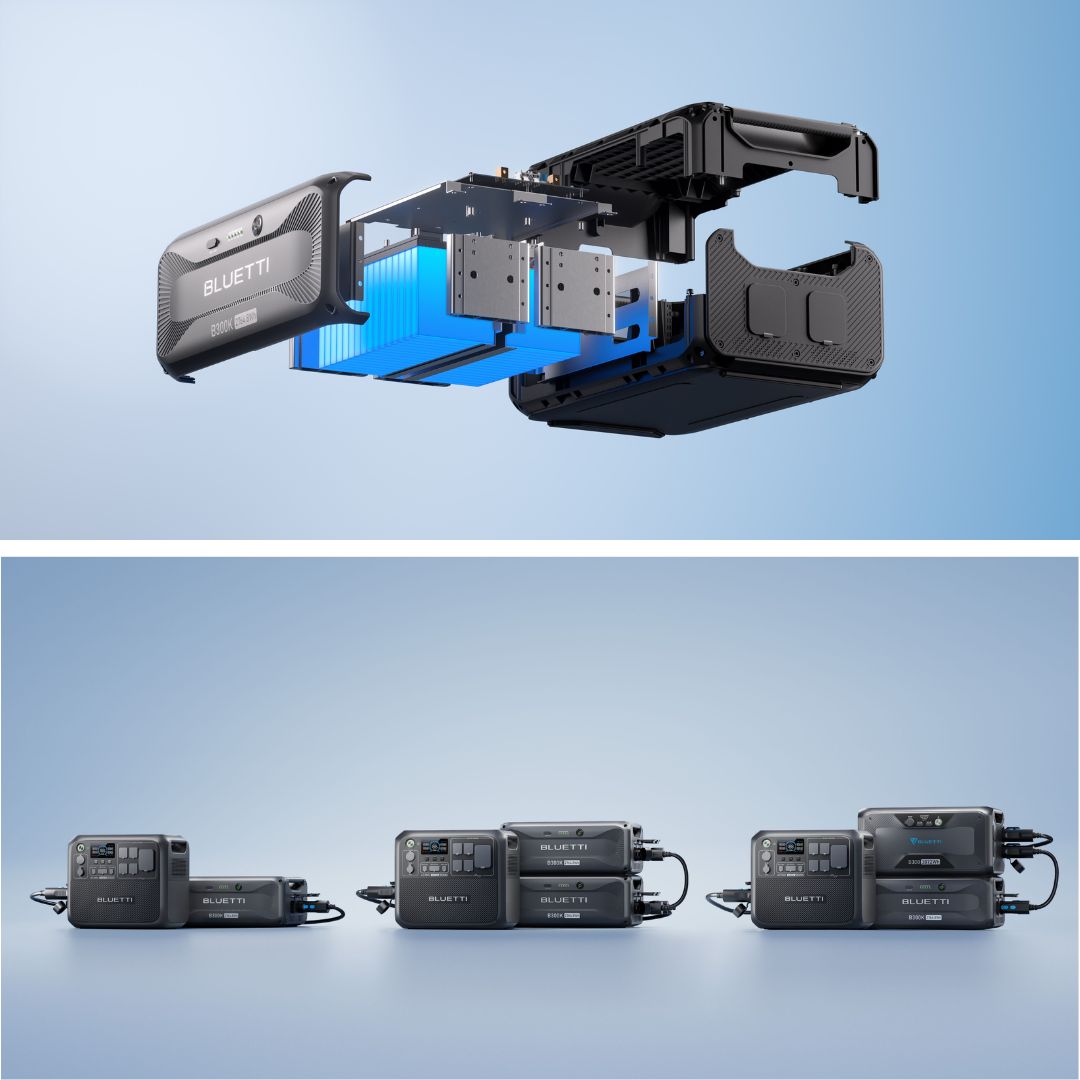Bluetti B300K 2764Wh Expansion Battery | LiFePO4 Battery Module for AC200L, AC300, AC500